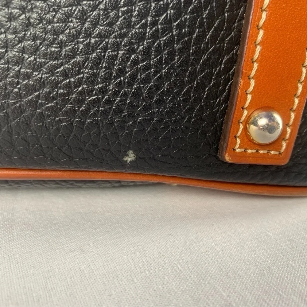 Dooney & Bourke Pebble Grain Hobo Bag in Black‎